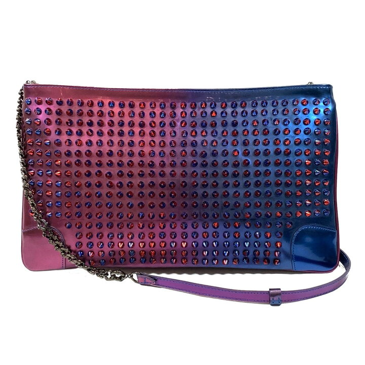 Christian Louboutin クリスチャンルブタン ロゴ ポーチ カバン  