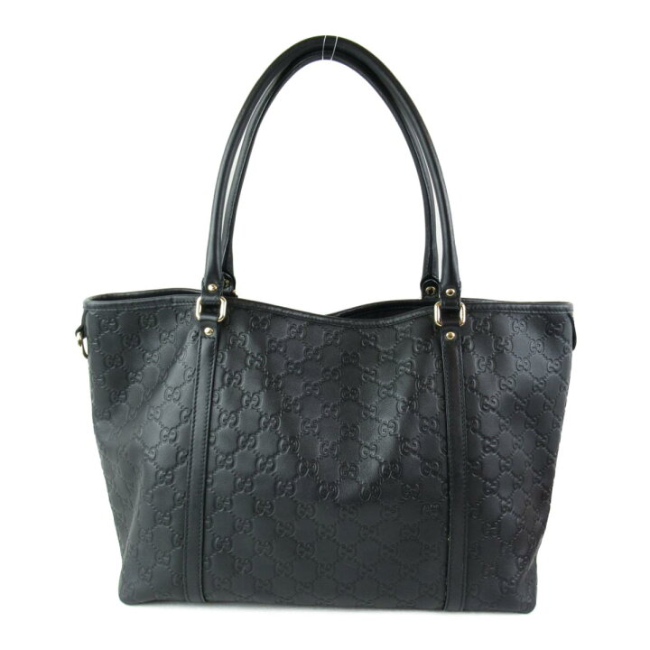 楽天市場】グッチ グッチシマ トートバッグ バッグ メンズ ブラック  