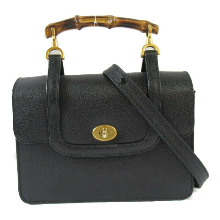 楽天市場】【中古】グッチ バンブー 2WAYハンドバッグ バッグ 