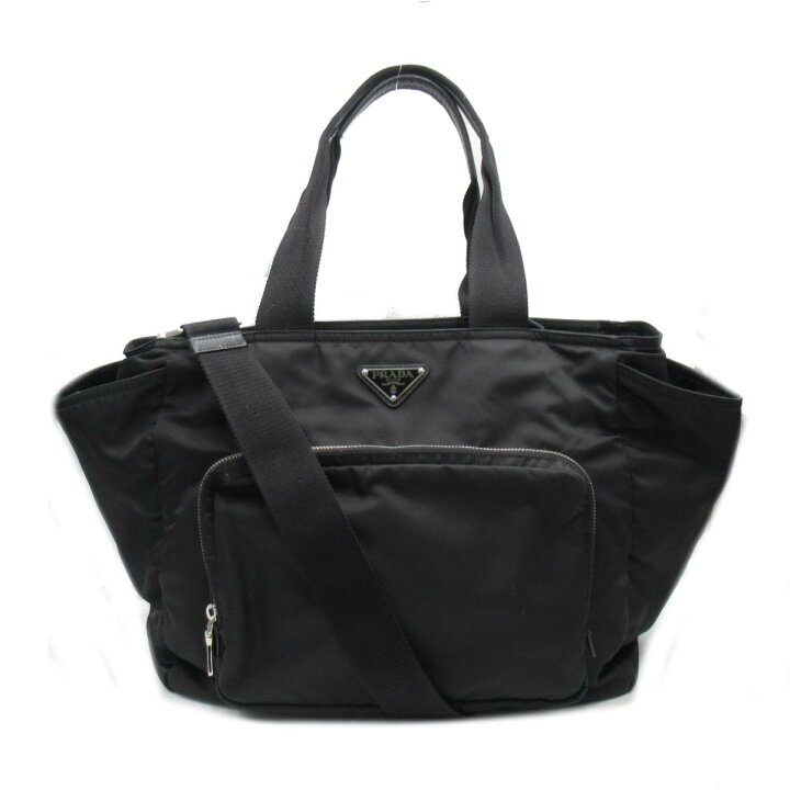 楽天市場】【中古】プラダ 2wayショルダーバッグ マザーズバッグ 