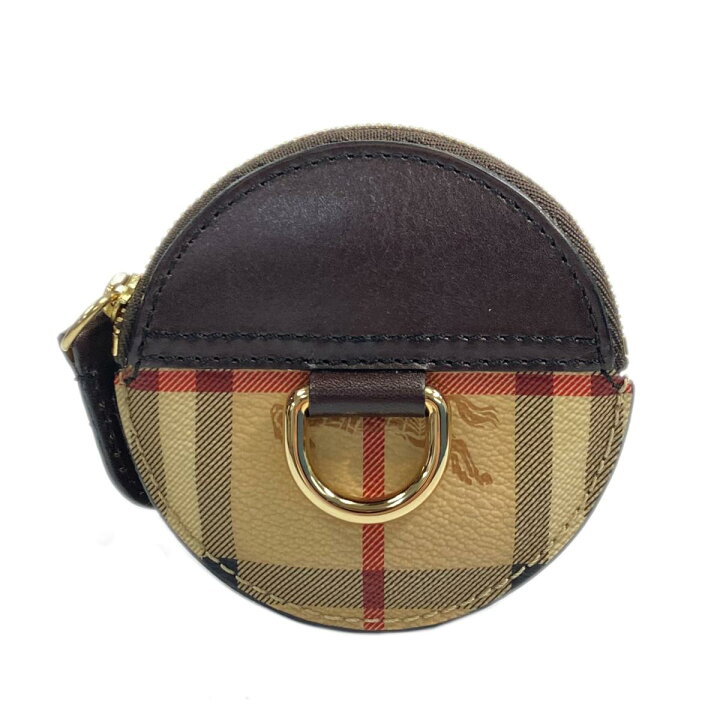バーバリー BURBERRY TBモノグラム コインケース 財布 PVCコーティング  