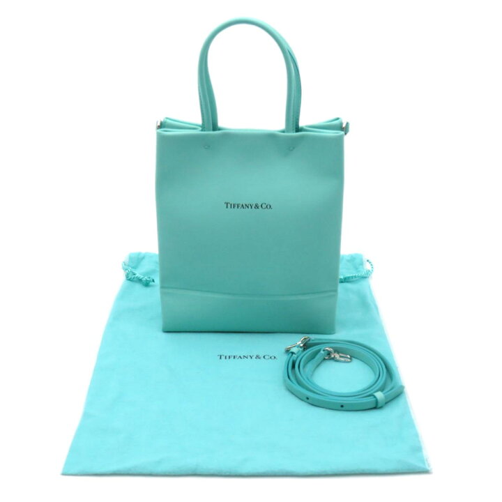 楽天市場】【中古】ティファニー スモールショッピングトート 2way 