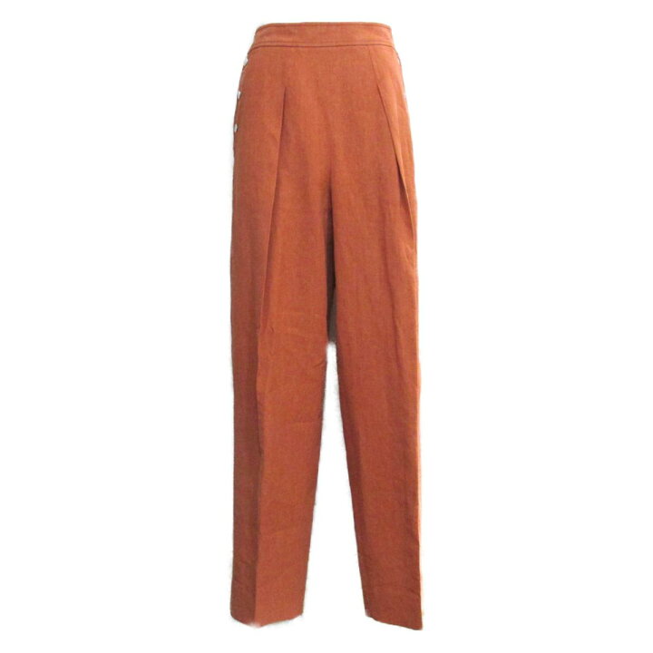 楽天市場】【中古】エルメス パンツ 衣料品 レディース 麻 コーラル 