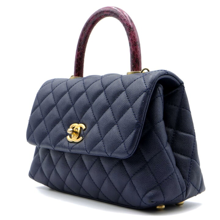 楽天市場】【中古】シャネル ココハンドルミニ 2way ショルダーバッグ 