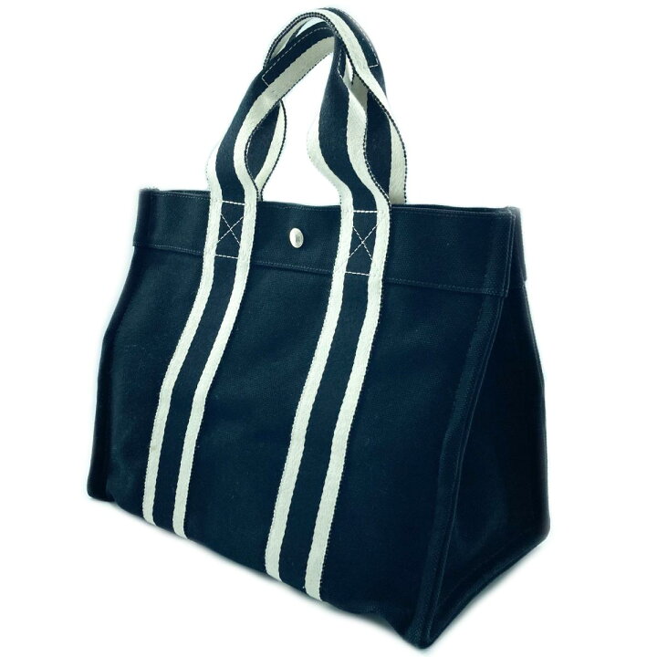 楽天市場】【中古】エルメス カバス・プラージュ・ドーヴィルPM トート  