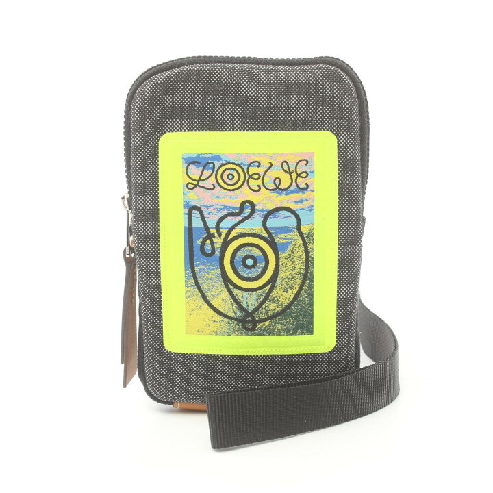 楽天市場】ロエベ LOEWE EYE NATURE CASE ポーチ バッグ キャンバス  