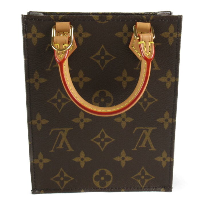 LOUIS VUITTON ルイ・ヴィトン トートバッグ サック・プラ ブラウン系 