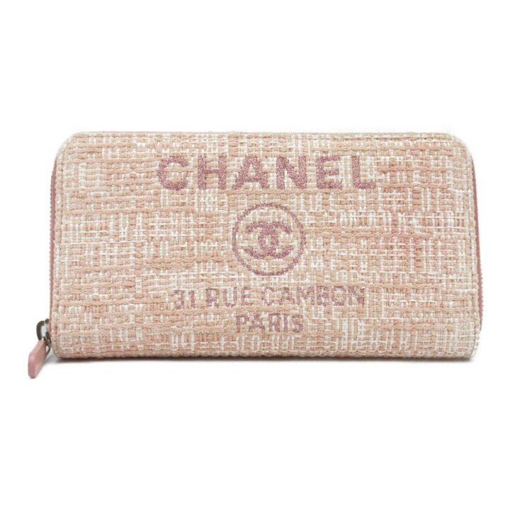 楽天市場】シャネル CHANEL ドーヴィル ラウンド長財布 二つ折り財布 
