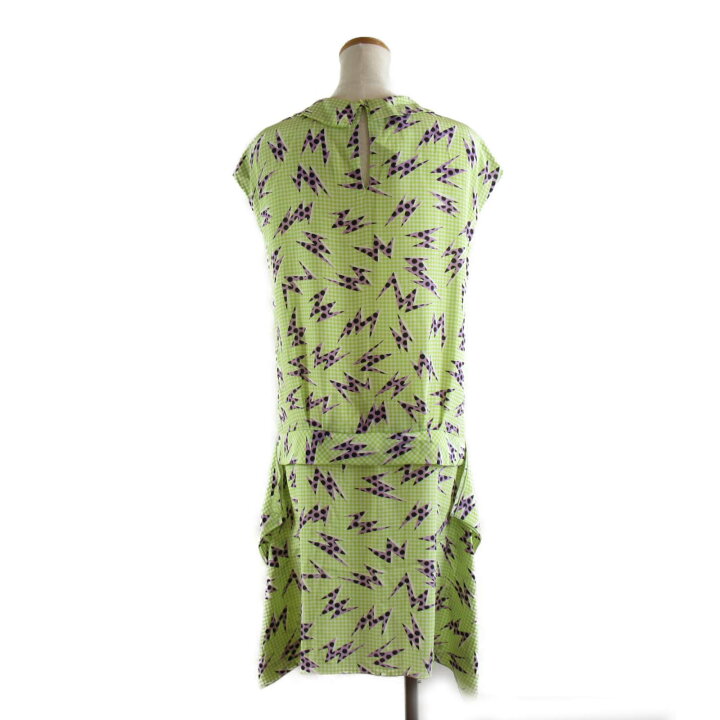 楽天市場 ミュウ ミュウ Miu Miu ワンピース ワンピース 衣料品 トップス シルク レディース グリーン系 ライトグリーン 中古 Brandoff銀座 楽天市場 ミュウ ミュウ Miu Miu ワンピース ワンピース 衣料品 トップス シルク レディース グリーン系 ライトグリーン 中古 Brandoff銀座