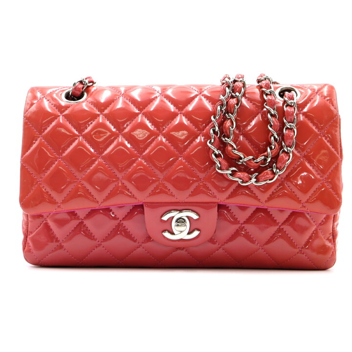 楽天市場】シャネル CHANEL マトラッセ Wフラップ チェーンショルダー 