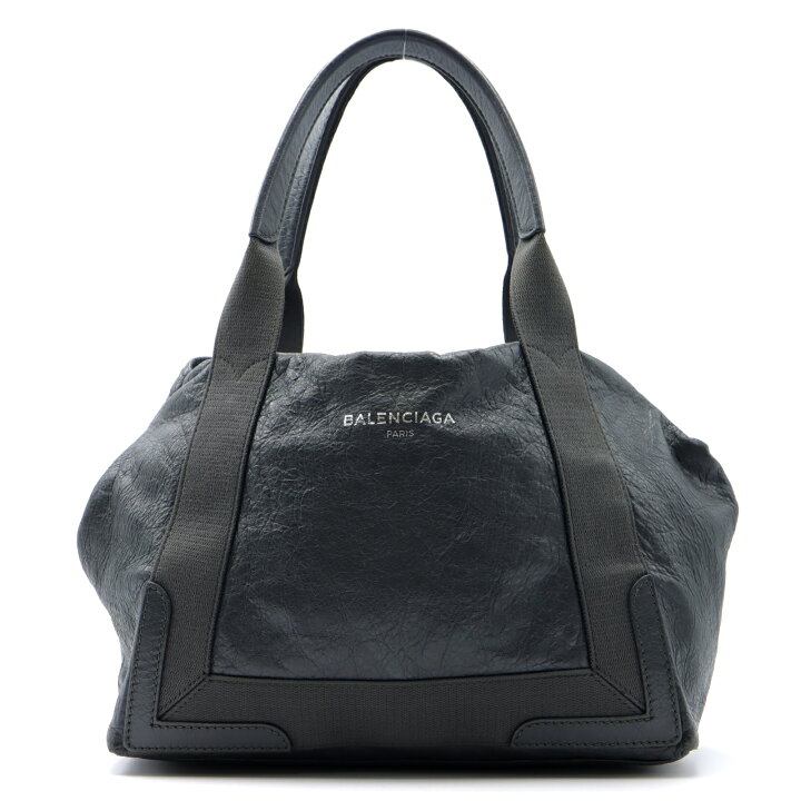 楽天市場】バレンシアガ BALENCIAGA ネイビーカバスS トートバッグ  