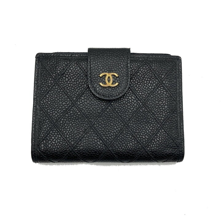 楽天市場】シャネル CHANEL ビコローレがま口財布 二つ折り財布 財布 
