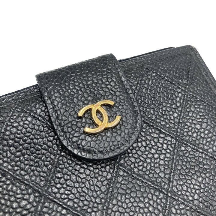 楽天市場】シャネル CHANEL ビコローレがま口財布 二つ折り財布 財布 