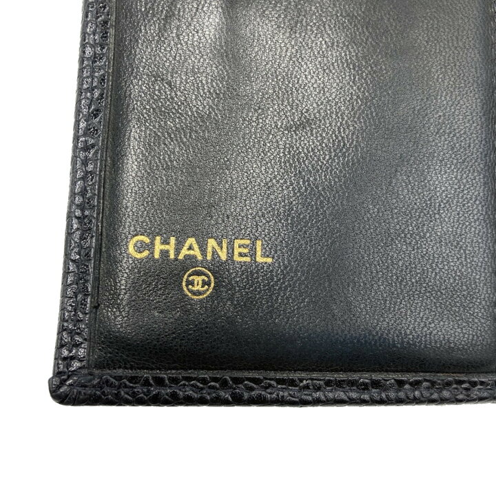 楽天市場】シャネル CHANEL ビコローレがま口財布 二つ折り財布 財布 