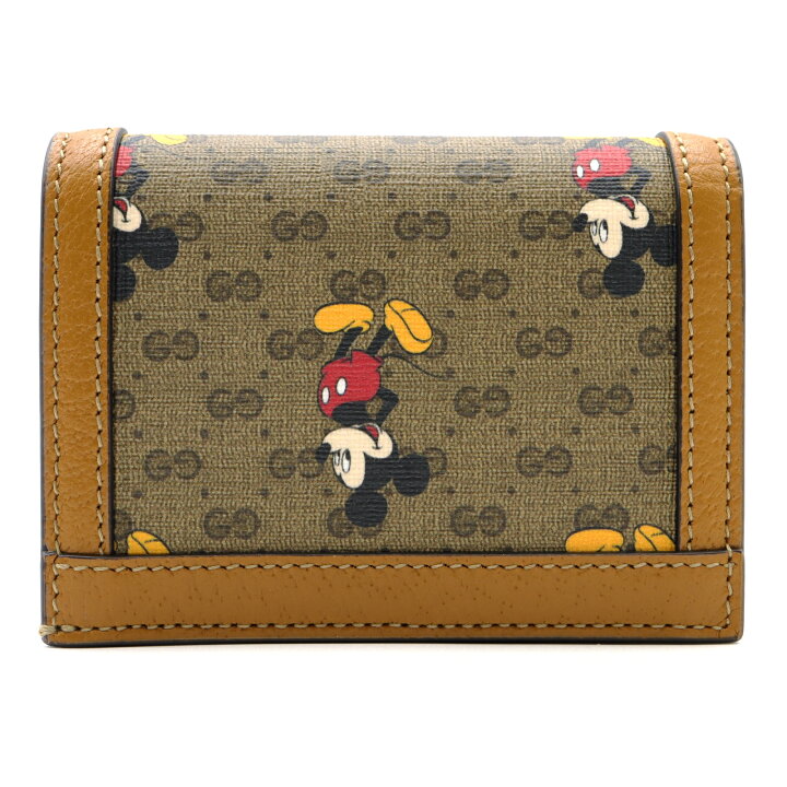 楽天市場】グッチ GUCCI 二つ折りミニ財布 コラボ ディズニー 二つ折り  