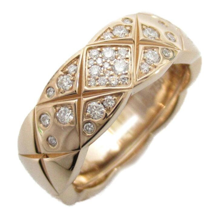 シャネル CHANEL ココ・クラッシュダイヤモンドリング リング・指輪 ジュエリー K18(750)ピンクゴールド Brandoff銀座