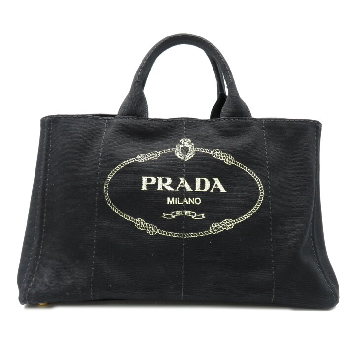 楽天市場】プラダ PRADA カナパ トートバッグ バッグ キャンバス  