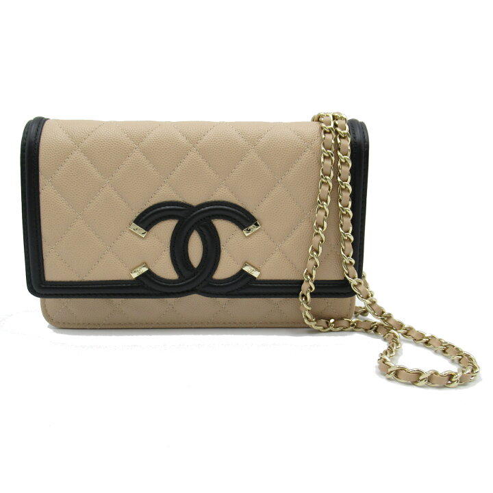 楽天市場】シャネル CHANEL チェーンウォレット CCフィリグリー  