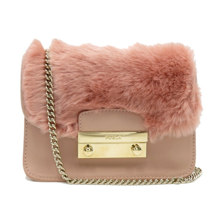 楽天市場】フルラ Furla メトロポリス ファー付きチェーンショルダー 