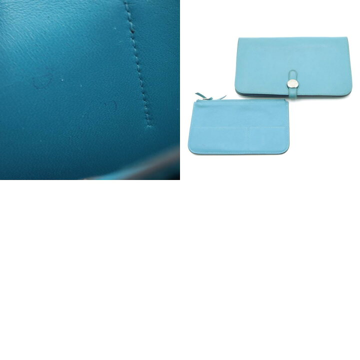楽天市場】エルメス HERMES ドゴンGM 二つ折長財布 財布 カーフ （牛革  
