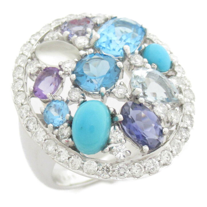 楽天市場】JEWELRY トパーズ 指輪 リング・指輪 ジュエリー K18WG 