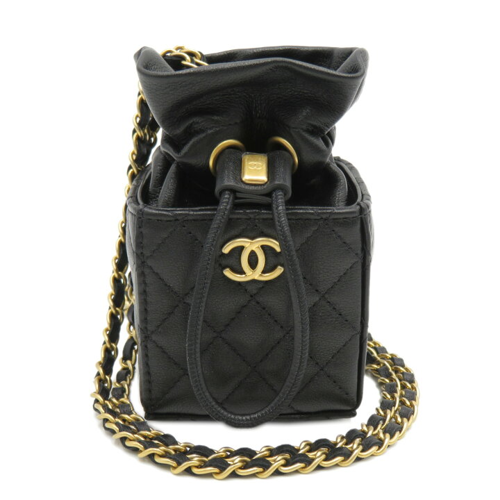 楽天市場】シャネル CHANEL ミニ巾着 チェーンショルダー ノベルティ 