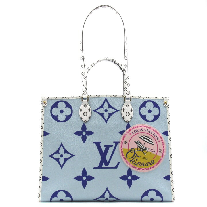 楽天市場】ルイ・ヴィトン LOUIS VUITTON オンザゴーGM 2way 沖縄限定  