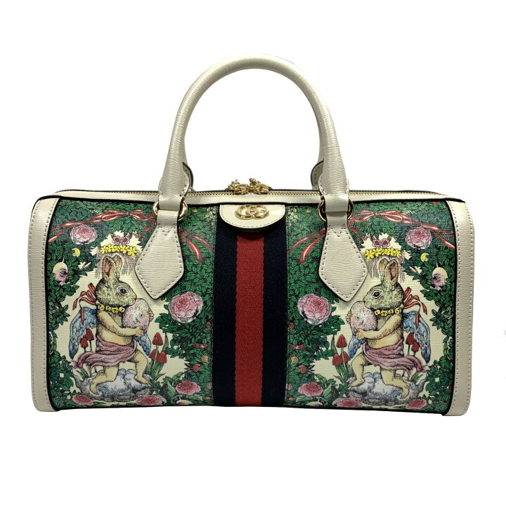 楽天市場】グッチ GUCCI ヒグチユウコ ボストンバッグ バッグ PVC 