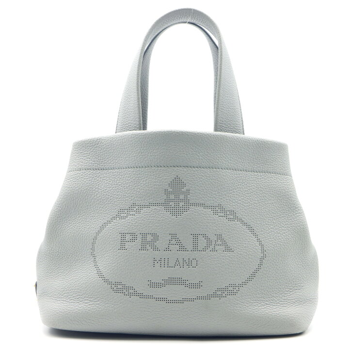 楽天市場】プラダ PRADA スモールレザートートバッグ トートバッグ  