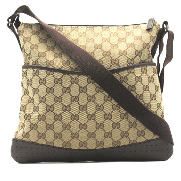 楽天市場】グッチ GUCCI ショルダーバッグ バッグ GGキャンバス レザー 
