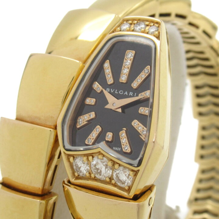 楽天市場】ブルガリ BVLGARI セルペンティ 腕時計 時計 K18 （イエロー  