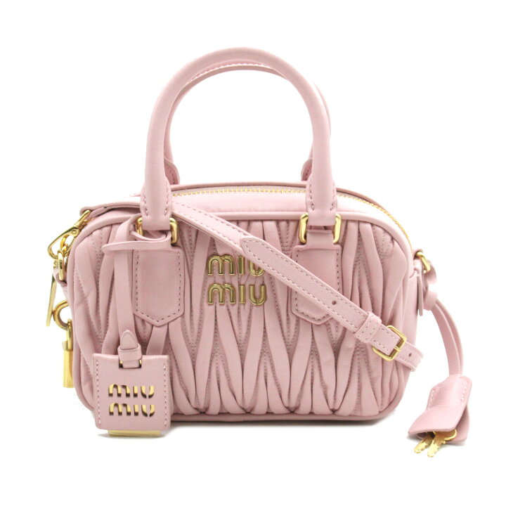 楽天市場】ミュウ ミュウ Miu Miu 2wayショルダー 2wayショルダー  
