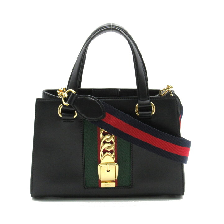 楽天市場】グッチ GUCCI シルヴィ 2wayショルダーバッグ バッグ レザー  
