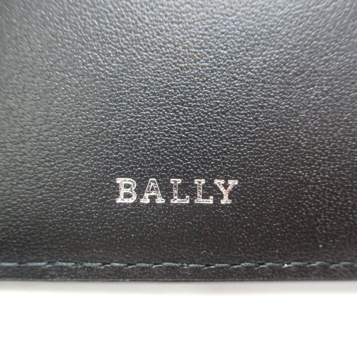 楽天市場】バリー BALLY 二つ折り長財布 財布 レザー メンズ ブラック 