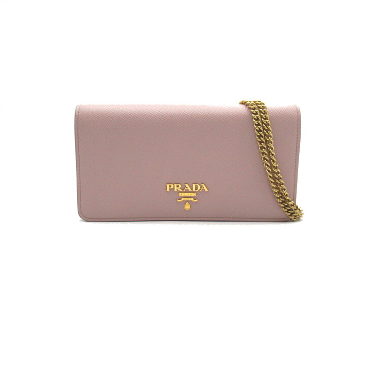 楽天市場】プラダ PRADA チェーンウォレット ショルダーバッグ バッグ 