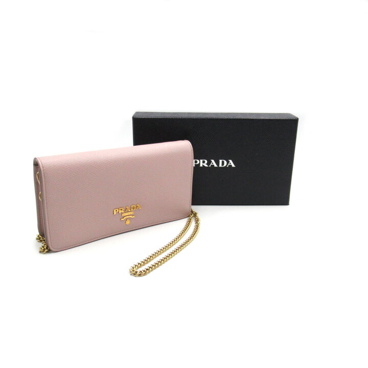楽天市場】プラダ PRADA チェーンウォレット ショルダーバッグ バッグ 