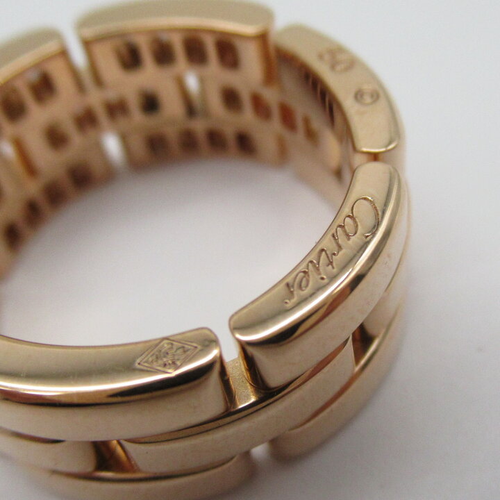 楽天市場】カルティエ CARTIER マイヨンパンテール ダイヤ リング  