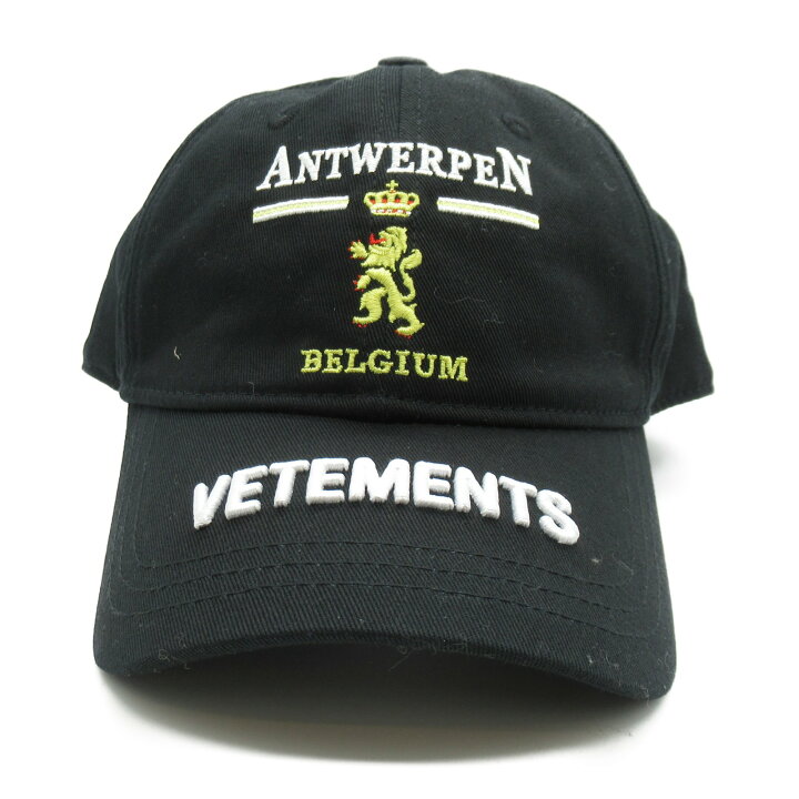 楽天市場】ヴェトモン VETEMENTS ロゴ キャップ キャップ 帽子 