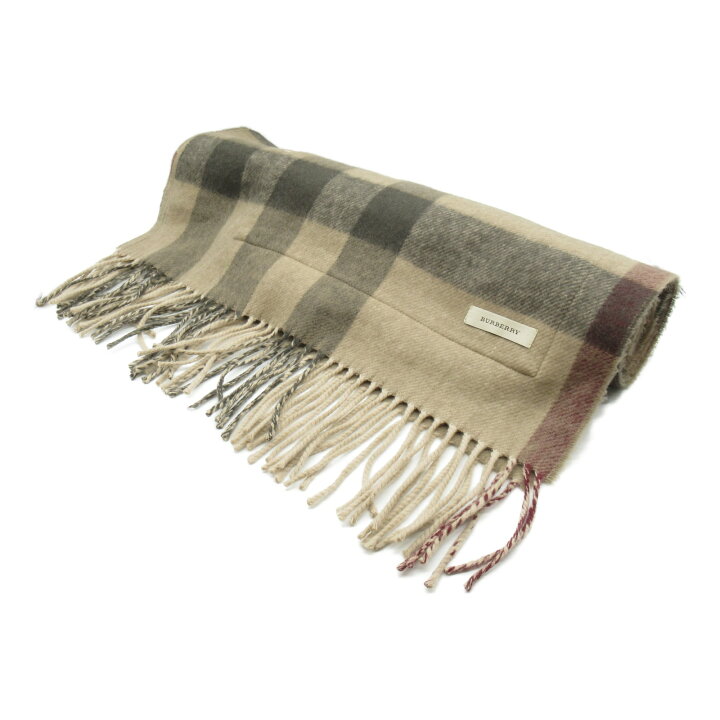 楽天市場】バーバリー BURBERRY マフラー ポケット付き 衣料品 