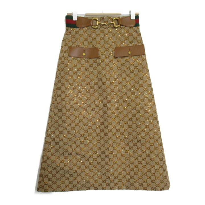 楽天市場】グッチ GUCCI ロングスカート ロングスカート 衣料品  