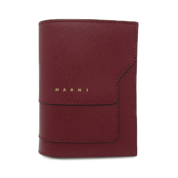 楽天市場】マルニ MARNI 二つ折り財布 二つ折り財布 財布 サフィアーノ  