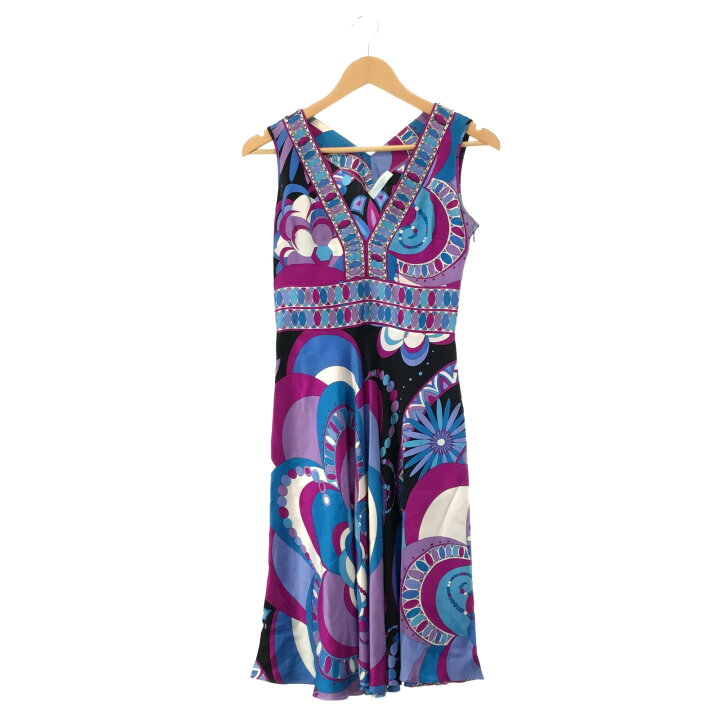楽天市場】エミリオプッチ Emilio Pucci ワンピース(ビジュー付 