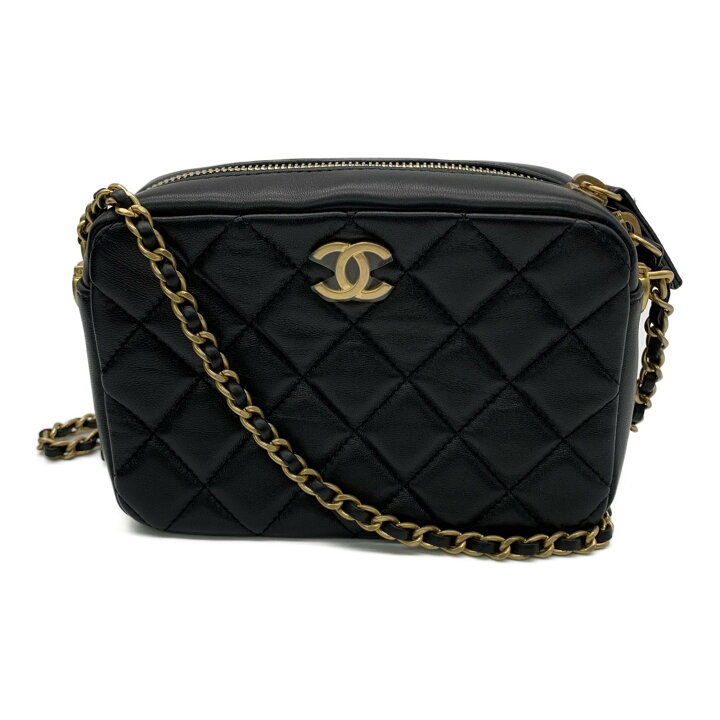 楽天市場】シャネル CHANEL マトラッセ ミニカメラバッグ ボール付き  