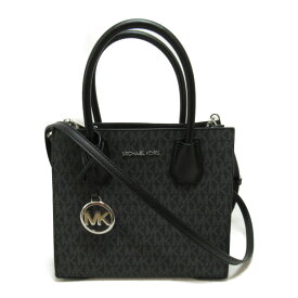 マイケルコース Michael Kors 2wayショルダーバッグ 2wayショルダーバッグ バッグ PVCコーティングキャンバス レディース ブラック系 35S1GM9M2B 【新品】