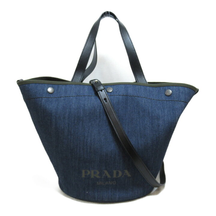 楽天市場】プラダ PRADA 2wayショルダーバッグ バッグ デニム 