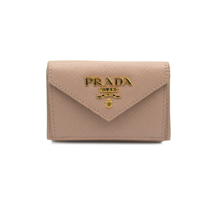 楽天市場】プラダ PRADA 三つ折り財布 三つ折り財布 財布 サフィアーノ 
