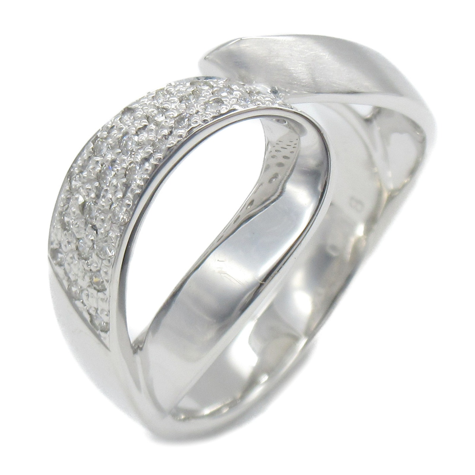 ジュエリー JEWELRY ダイヤモンド　リング リング・指輪 ジュエリー K18WG（ホワイトゴールド） ダイヤモンド レディース クリア系 ダイヤ 7.0g 