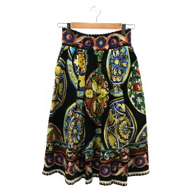 ドルチェアンドガッバーナ DOLCE & GABBANA スカート スカート 衣料品 ボトムス コットン レディース マルチカラー 【中古】