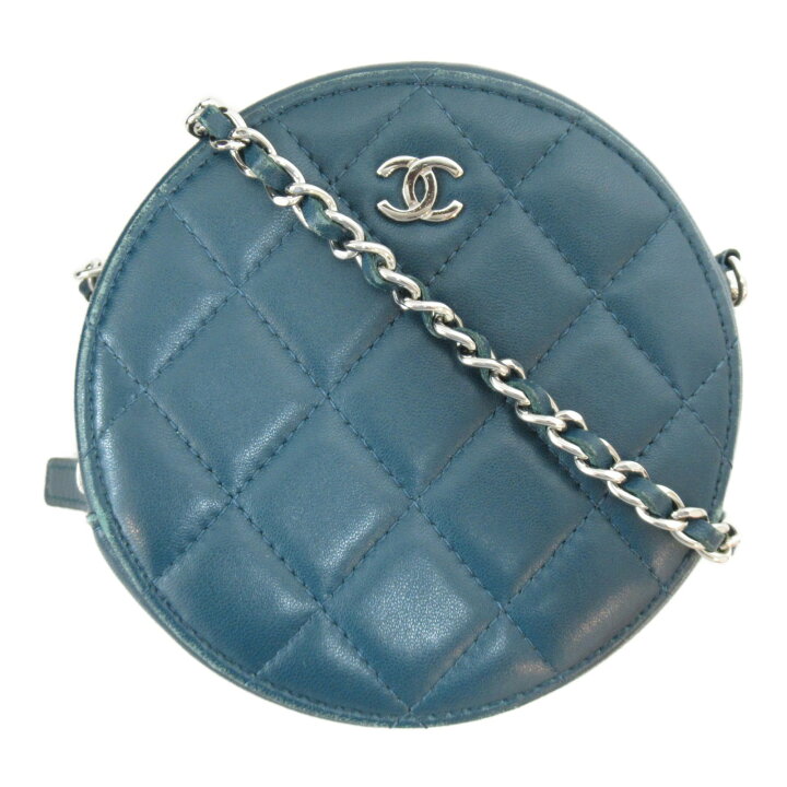 楽天市場】シャネル CHANEL ラウンドチェーンショルダーバッグ 