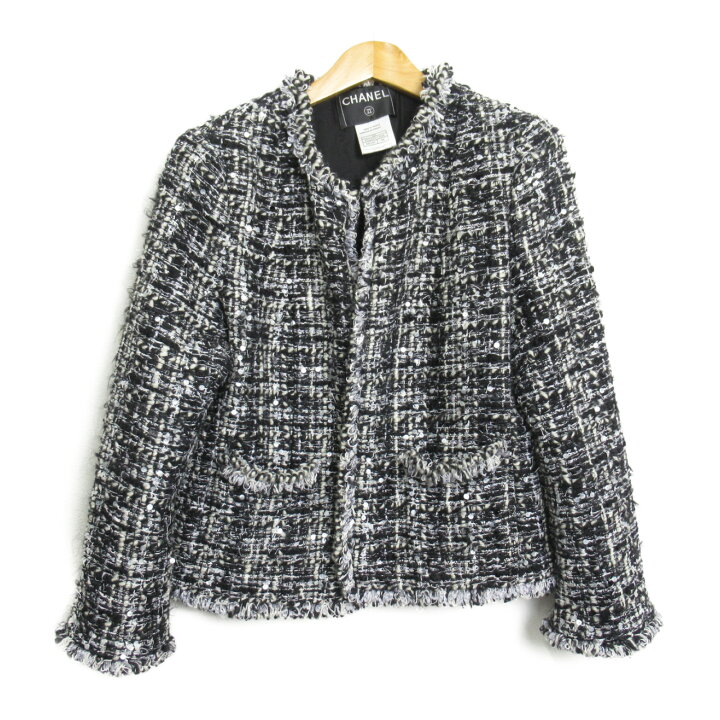 楽天市場】シャネル CHANEL ツイードジャケット 衣料品 アウター  